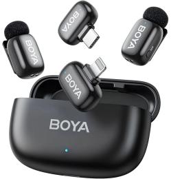 Мікрофон BOYA mini-12 Type-C/Lightning Black