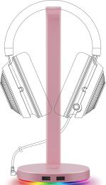 Підставка для навушників Razer Base Station V2 Chroma Quartz RC21-01510200-R3M1