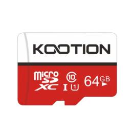 Карта памяті Kootion microSDXC (UHS-1) 64GB class 10 (adapter SD)