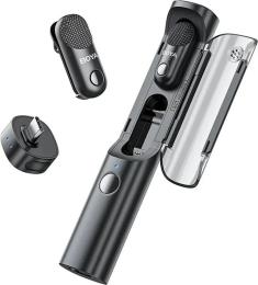 Мікрофонна радіосистема BOYA Magic-02 Type-C/Lightning Black