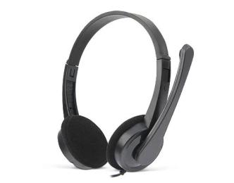 Накладні навушники REAL-EL GD-012 Black Silver з мікрофоном