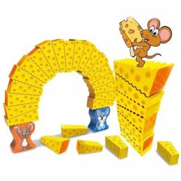 Настільна гра Ummi 707-B19 Mouse Stacking Cakes Game Yellow