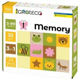 Настільна гра Igroteco Меморі 3 в 1 900644