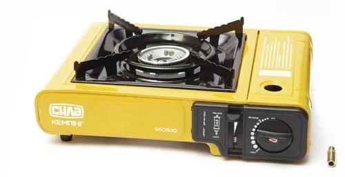 Газова плита туристична СИЛА Сушеф з пєзопідпалювачем (960500)
