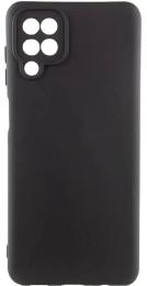 Чохол-накладка GETMAN Liquid Silk Full Camera для Samsung Galaxy A12 Black