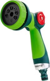 Зрошувач Verto пістолетний 8 функцій з регулюванням потоку (15G704)