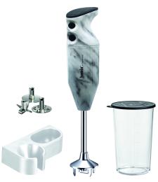 Блендер Bamix Mono DESIGN EDITION Білий мармур M200