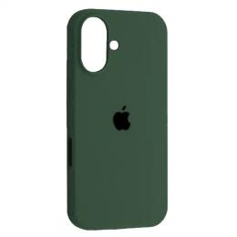 Чохол-накладка Infinity Silicone Case Full для iPhone 16 Pine Green