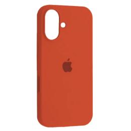 Чохол-накладка Infinity Silicone Case Full для iPhone 16 Kumquat