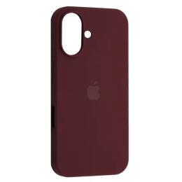 Чохол-накладка Infinity Silicone Case Full для iPhone 16 Plum