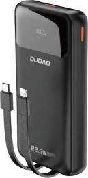 Зовнішній портативний акумулятор Dudao K15Pro 20000mAh Black 22.5W (6977196682430)