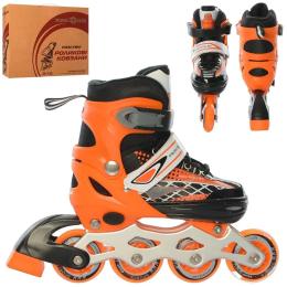 Дитячі роликові ковзани PROFI A 4140-S-OR