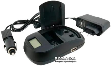 Зарядний пристрій до фотоапарата Extradigital DC-500 Sony NP-BD1, NP-FR1, NP-FT1 (CHS5031) для акумуляторів