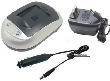 Зарядний пристрій до фотоапарата Extradigital Canon NB-1L/1LH/3L, Minolta NP-500, NP-600 (DV00DV2002)