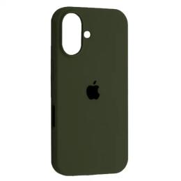 Чохол-накладка Infinity Silicone Case Full для iPhone 16 Plus (sc) Virid