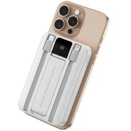 Зовнішній портативний акумулятор WIWU Wi-P061 10000 mAh White 22.5W+PD20W