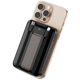 Зовнішній портативний акумулятор WIWU Wi-P061 10000 mAh Black 22.5W+PD20W