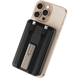 Зовнішній портативний акумулятор WIWU Wi-P056 10000 mAh Black 22.5W+PD20W