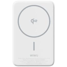 Зовнішній портативний акумулятор WIWU Wi-P031 10000 mAh White 30W