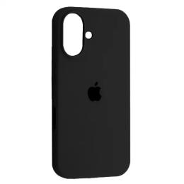 Чохол-накладка Infinity Silicone Case Full для iPhone 16 Plus (sc) Black