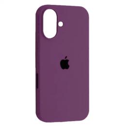 Чохол-накладка Infinity Silicone Case Full для iPhone 16 Plus (sc) Purple