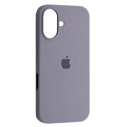 Чохол-накладка Infinity Silicone Case Full для iPhone 16 Plus (sc) Lavender Gray