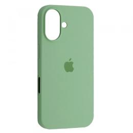 Чохол-накладка Infinity Silicone Case Full for iPhone 16 Plus (sc) Fresh Green