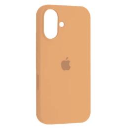 Чохол-накладка Infinity Silicone Case Full for iPhone 16 Plus (sc) Hami Melon