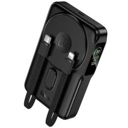 Зовнішній портативний акумулятор Hoco Q48 Core 10000 mAh Black PD20W