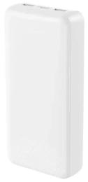 Зовнішній портативний акумулятор XO PB313 20000mAh White