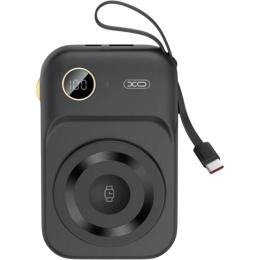 Зовнішній портативний акумулятор XO PR270 10000mAh Black 22.5W+20W+3-in-1 15W