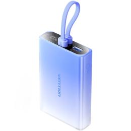 Зовнішній портативний акумулятор Vention FHZ 10000mAh Blue 22,5W (FHZL0)