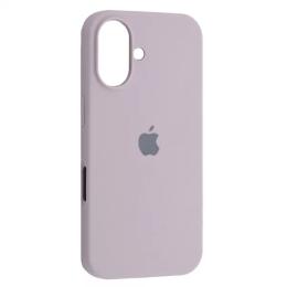 Чохол-накладка Infinity Silicone Case Full for iPhone 16 Plus (sc) Glycine
