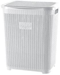 Кошик для білизни Violet House 1007 Віолетта White 47х40х29 см 45 л