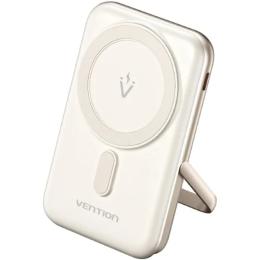 Зовнішній портативний акумулятор Vention Magnetic Wireless 10000mAh 20W White (FHNW0)