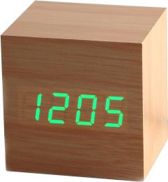 Настільний годинник UFT Wood Clock Green