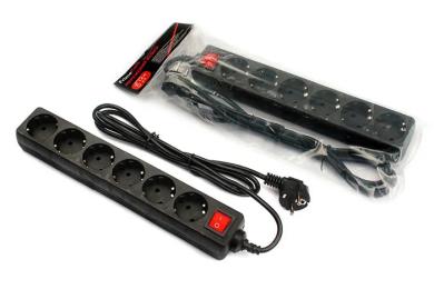 Мережевий фільтр FrimeCom FC-B2006W Black