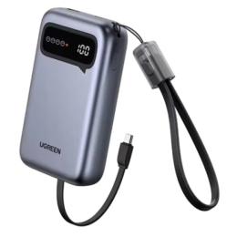 Зовнішній портативний акумулятор Ugreen PB525 20000mAh Gray 22.5W