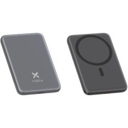 Зовнішній портативний акумулятор Vinga VPBB520WL 5000 mAh Gray
