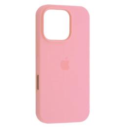 Чохол-накладка Infinity Silicone Case Full for iPhone 16 Pro Max (sc) Pink