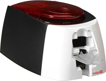 Принтер лазерний Evolis Badgy100 B12U0000RS Black White