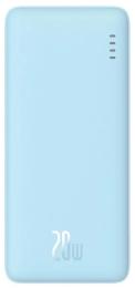 Зовнішній портативний акумулятор Baseus Airpow Fast Charge Power Bank 10000mAh Galaxy Blue 20W (P10022801313-00)