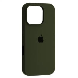 Чохол-накладка Infinity Silicone Case Full for iPhone 16 Pro Max (sc) Virid