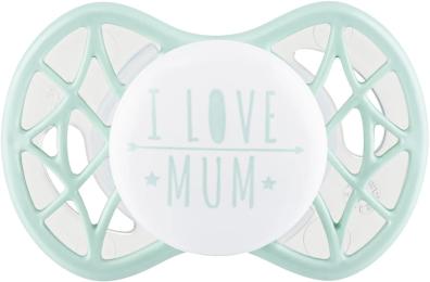 Пустушка Nuvita Air55 Cool NV7064 Mint силіконова, ортодонтична, від 0 місяців