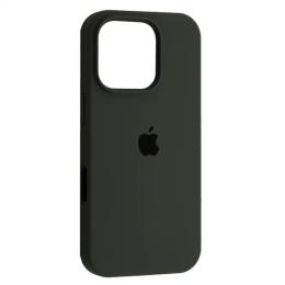 Чохол-накладка Infinity Silicone Case Full for iPhone 16 Pro Max (sc) Forest Green