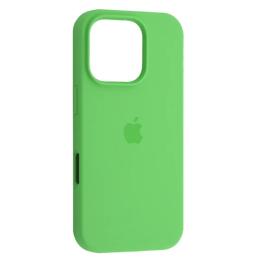 Чохол-накладка Infinity Silicone Case Full for iPhone 16 Pro Max (sc) Spearmint