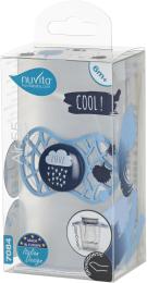 Пустушка Nuvita Air55 Cool NV7084 Blue силіконова, ортодонтична, від 6 місяців