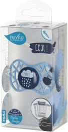 Пустушка Nuvita Air55 Cool NV7085 Blue силіконова, від 6 місяців