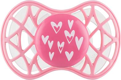 Пустушка Nuvita Air55 Cool NV7085 Pink силіконова, від 6 місяців