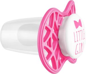 Пустушка Nuvita Air55 Cool NV7085 Bright Pink силіконова, від 6 місяців